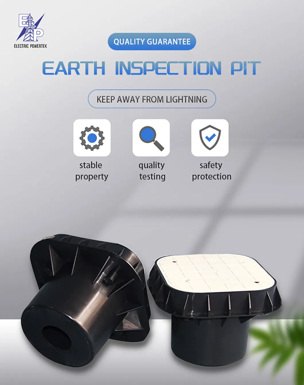 Easy Installation PVC Inspection Pit for Earthing System