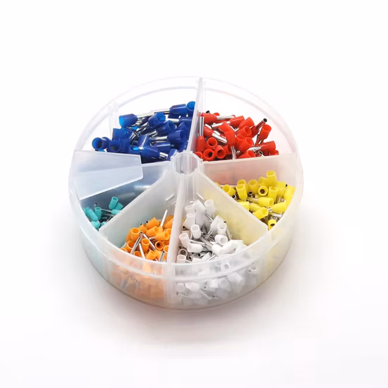 Terminal d'extrémité de cordon en cuivre isolé en usine chinoise avec étamé