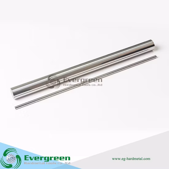 Tige de carbure de tungstène moulue pour outil de coupe