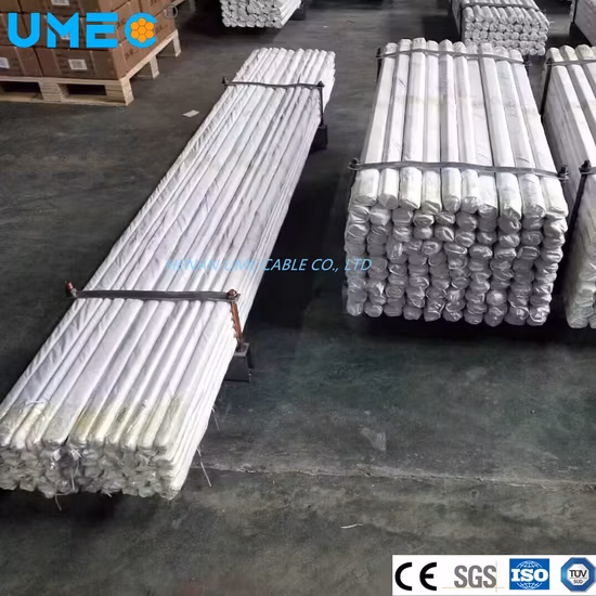 Tige de terre de matériel électronique de tige de terre de Copperweld d'OEM avec l'acier plaqué de cuivre